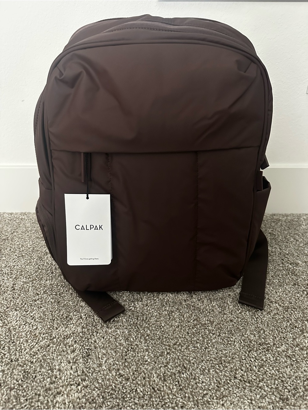 Calpak Brown Luka Backpack